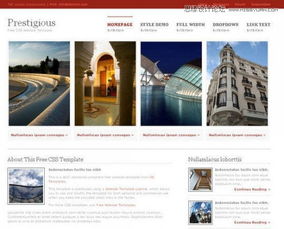 50個高品質免費HTML5與CSS3網(wǎng)頁模板 網(wǎng)頁設計與開發(fā)實用資源